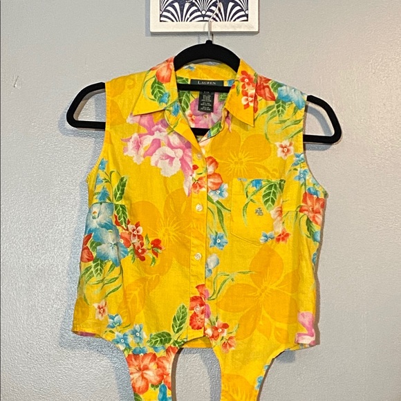 Ralph Lauren Tropical Blouse - Picture 2 of 4
